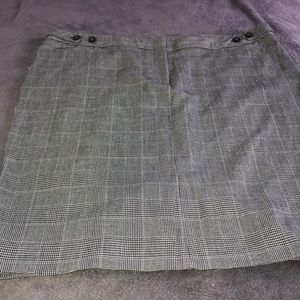 Black and white skirt